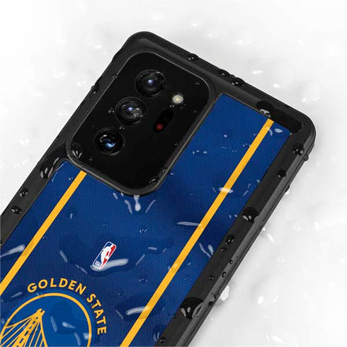 NBA Golden State Warriors Jersey Galaxy Note20 Ultra 5G Waterproof Case